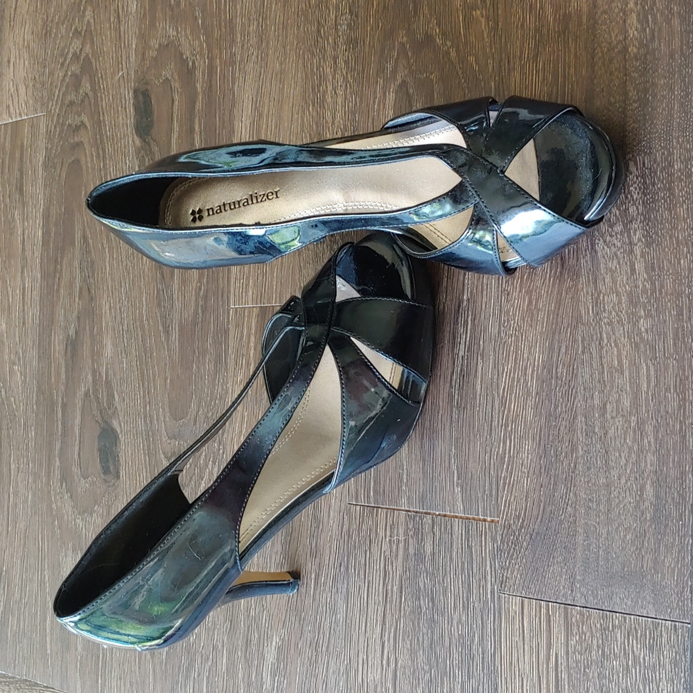 Black, formal heels